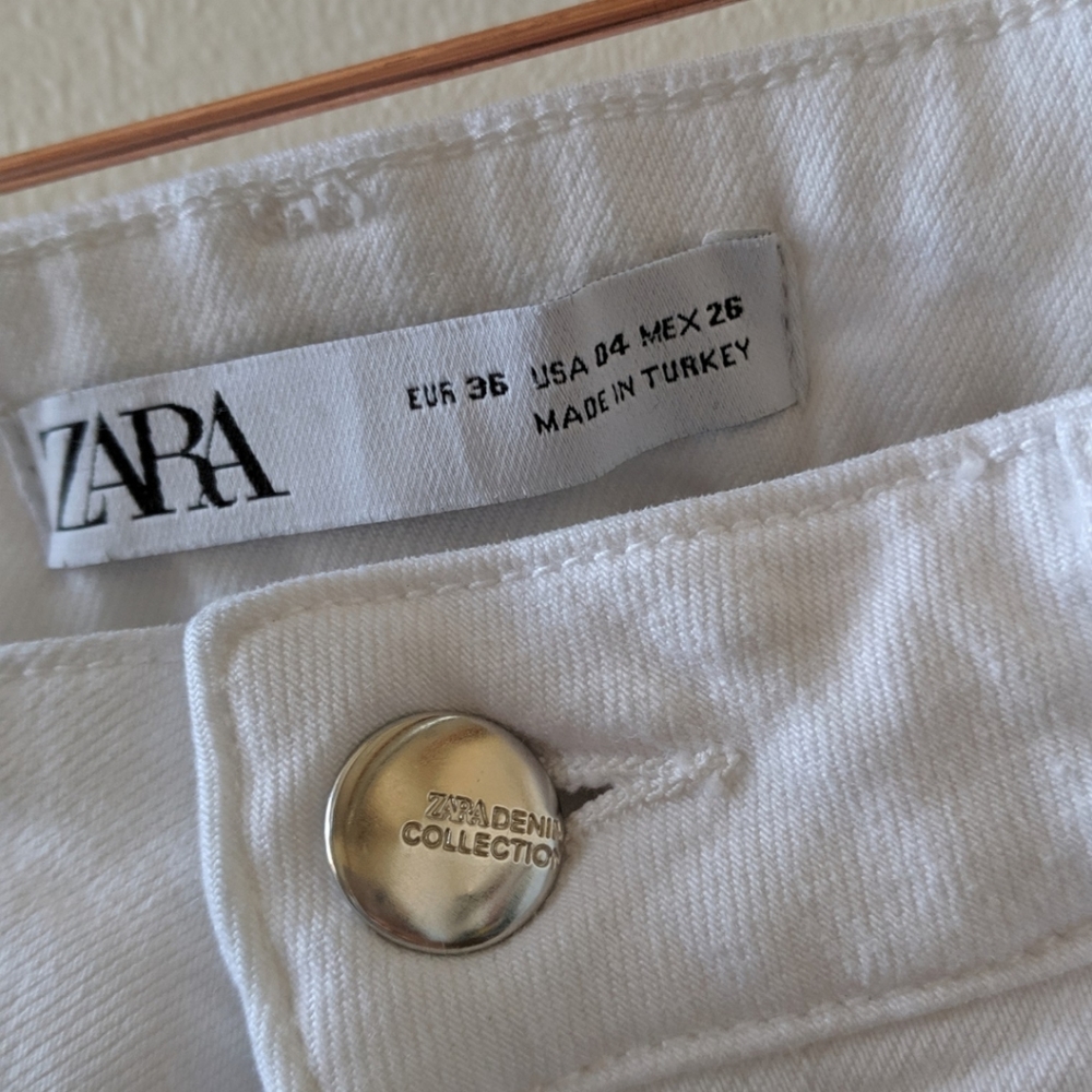 🔥 ZARA 🔥 HI RISE jeans - Picture 5 of 8